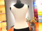 Long sleeveless vest beige lace sweet fresh seamless integration