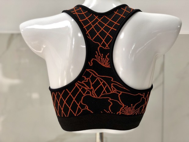 2019 new seamless sports short blouse pattern