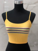 2019 new sling top tube top underwear color stripes
