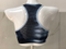 2019 new seamless sports short work word top tie-dyed mesh with chest pad