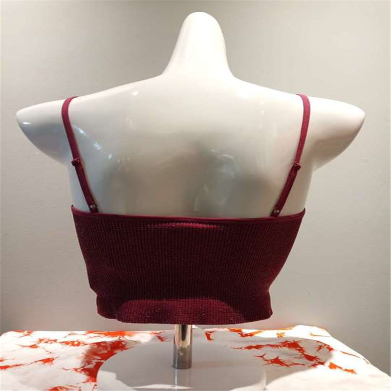 2020 New Gold Silk V-neck Camisole