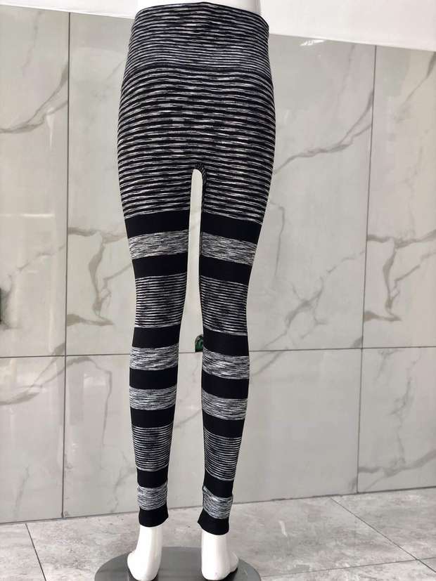 2019 new seamless pants striped trousers
