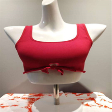 2020 new cupless sexy bow camisole