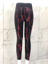 2019 new seamless pants tie-dyed cropped trousers