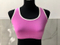 2019 new seamless sports female work word back cross short coat different color edging with chest pad