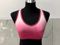 2019 new seamless sports female work word short jacket hanging dyed mesh with chest pad