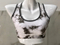 2019 new seamless sports female back cross short shirt tie dyed chest pad