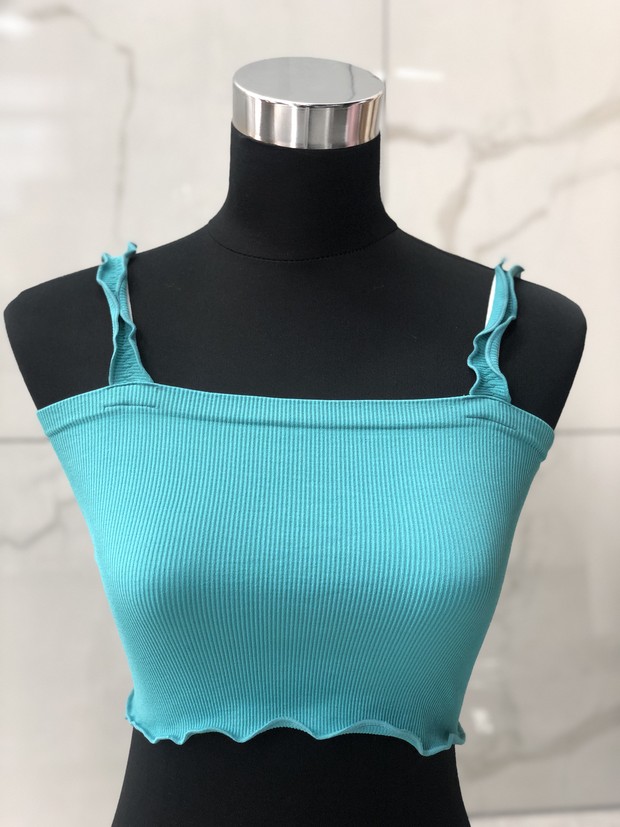 2019 new pleated suspender top tube top seamless underwear