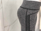 2019 new seamless pants gray ash cropped trousers