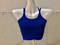 2019 new seamless multi-shoulder strap short top twill with chest pad