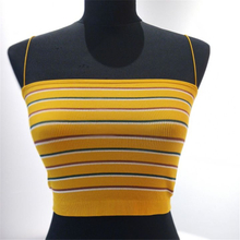 Fashionable new thin straps strapless tube top vest