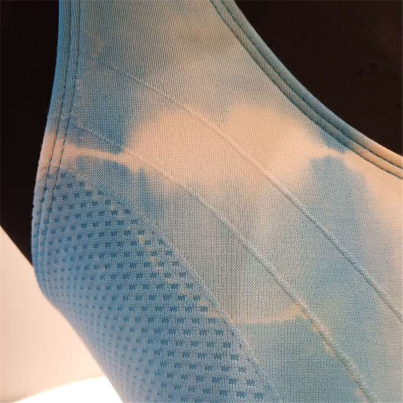 Classic tie-dye single-layer vest