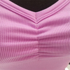 Multi-strap beautiful back sports bra bra
