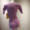 New fashion seamless short sleeve button decoration jumpsuit