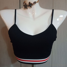 Black striped camisole