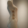 2020 new petal decoration sling jumpsuit