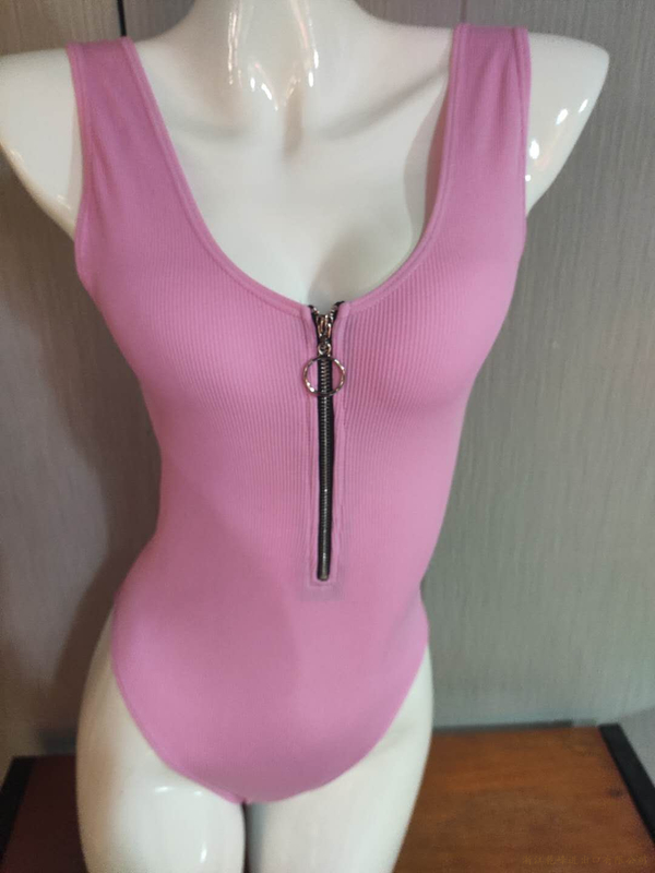 2020 new seamless women's sling bodysuit