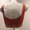 Wide strapless vest without cups