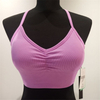 Multi-strap beautiful back sports bra bra