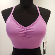 Multi-strap beautiful back sports bra bra