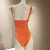 Sleeveless jumpsuit with double shoulder straps