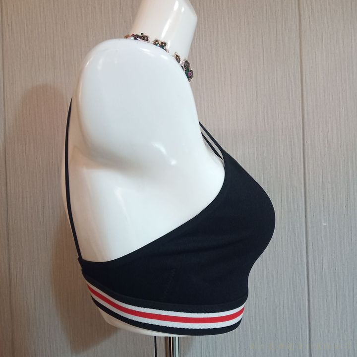 Black striped camisole