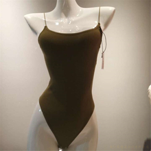 Spaghetti strap sling bodysuit