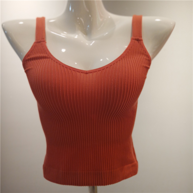 2020 new seamless women's long camisole