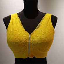 Lace vest with wide straps