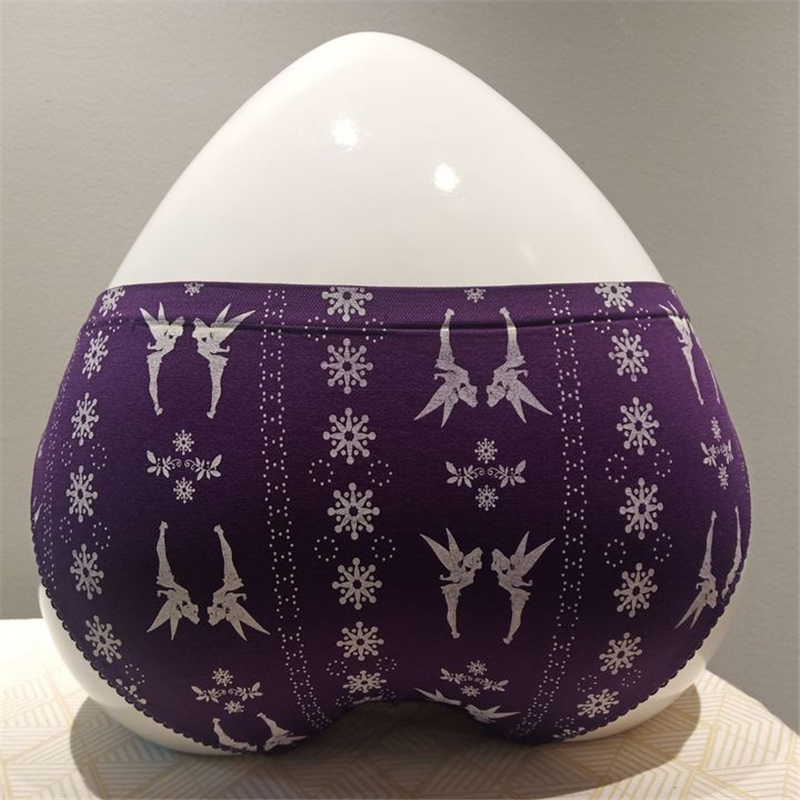 Seamless classic print ladies briefs
