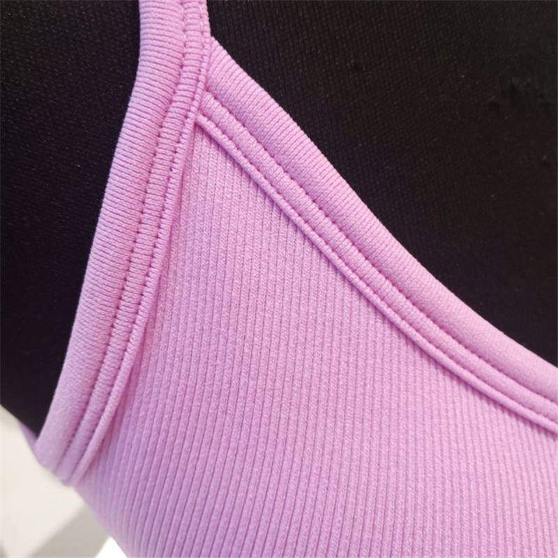 Multi-strap beautiful back sports bra bra